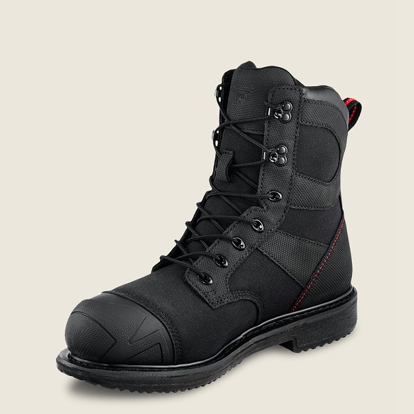 Botas de Seguridad Red Wing Hombre Negros - Maxbond - 8-Inch Waterproof Toe - 827-HMDBPE